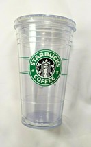 Starbucks Clear Bpa Free Cup Grande Tumbler Double Walled 16oz Glass Mermaid - £17.17 GBP