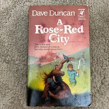 A Rose-Red City Fantasy Paperback Book by Dave Duncan a Del Rey Book 1987 - £9.58 GBP