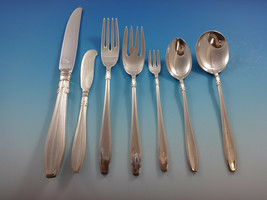 Nocturne by Gorham Sterling Silver Flatware Service For 12 Set 93 Pieces - £3,130.94 GBP