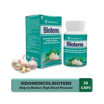 SIDOMUNCUL Biotens Herbal For help lowering high blood pressure 30 Capsules - £18.88 GBP