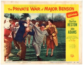 *PRIVATE WAR OF MAJOR BENSON &#39;55 Charlton Heston, Julie Adams, William D... - £39.96 GBP