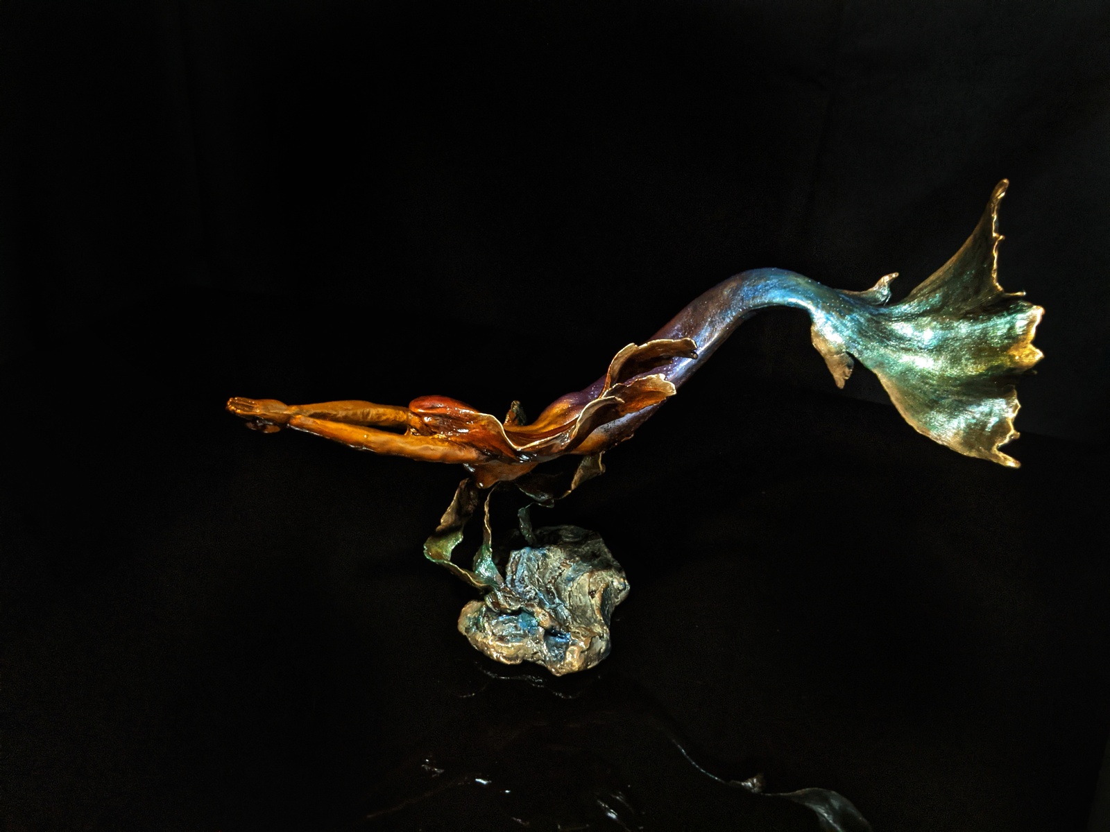 Mark Hopkins Bronze Mermaid  Item image 11