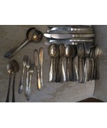 Vintage Silver Plate International Silver Co XII Flatware set 71 pieces - £36.75 GBP