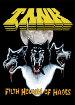 TANK Filth Hounds of Hades BLACK FLAG CLOTH POSTER BANNER CD Heavy Metal - $20.00