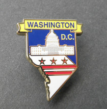 Washington Dc State Map Lapel Pin Badge 7/8 Inch - £4.45 GBP