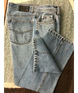 PIERRE CARDIN Blue Jeans Straight Leg Stone Wash Men's 32 x 30 $45 - $26.99
