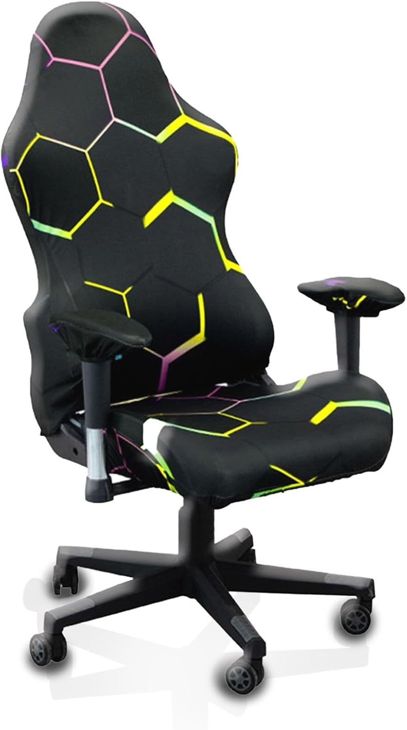 Gaming Chair Covers Slipcovers, 3D Printing Stretchable Elastic Computer, M - $39.95