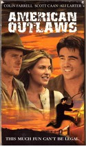 American Outlaws VHS Colin Farrell Scott Caan Ali Larter Kathy Bates 2001 - £1.55 GBP