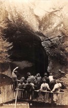 LOST RIVER NEW HAMPSHIRE~GIANT POTHOLE~C T BODWELL REAL PHOTO POSTCARD 1... - £5.09 GBP