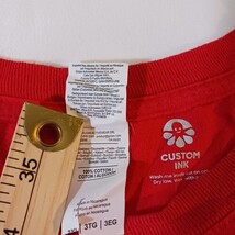 Gildan Ultra Cotton "Love TP JHS Cheer" Men's Red Short Sleeve T-Shirt Size 3XL image 3