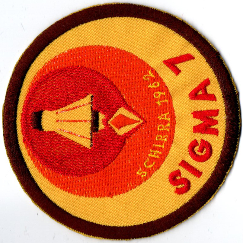 NASA Mercury 7 Atlas 8 Sigma 1962 Manned Space Flight Badge Embroidered Patch - $19.99 - $55.99
