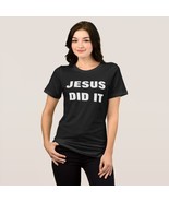 Jesus Did It Bella Crew T-shirt - £21.58 GBP
