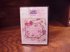 My Craft Studio Elite Quintessential Country Garden Double CD-ROM, used - $8.95