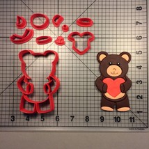 Heart Teddy Bear 100 Cookie Cutter Set - £5.19 GBP+