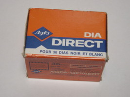 NOS Agfa DIA DIRECT  B&amp;W Slide Film 36 Exp. expired 1991/01 Made in Germany #2 - £20.37 GBP