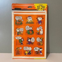 Vintage Hallmark Ambassador Snoopy Halloween Stickers - £23.69 GBP