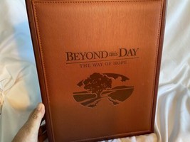 Beyond this Day The Way Of Hope Mourning Book in Velvet Lined Funeral Box Loved - £18.23 GBP