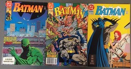 BATMAN lot of (3) #471 #473 #476 (1991/1992) DC Comics FINE+ - £7.74 GBP