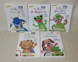 Baby Einstein 6 DVD Collection Baby Newton, dolittle, Shakespeare  Ages 1 and up - £23.86 GBP