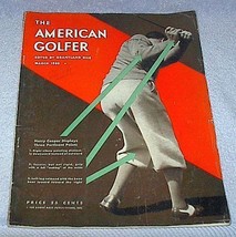 The American Golfer Magazine March 1935 Harry Cooper Cover - £39.50 GBP