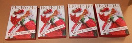 Christmas Gift Card Holders 4ea Trimmerry 5 1/2" x 4" ShopKo Santa Ho Ho Ho 92Q - $14.49