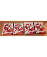 Christmas Gift Card Holders 4ea Trimmerry 5 1/2&quot; x 4&quot; ShopKo Santa Ho Ho... - $275.40 MXN