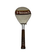 Rare Vintage AMF Head Edge Aluminum Tennis Racket and Cover Brown Leathe... - $18.22