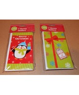 Christmas Money Holders 2 Packs 14 Total 2 Different Types Big Lots 92S - $218.38 MXN