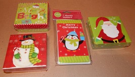 Christmas Money Holders &amp; Gift Card Boxes 4 Items Total Mix Lot By Big L... - $11.49