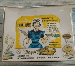 Vintage 1959 ~ Peel King ~ Electrical Appliance ~ Stainless Steel Blade ~ EY7 - £20.87 GBP