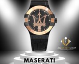 Maserati Potenza Herren-Analog-Quarzuhr mit Lederarmband R8851108032 - $160.59