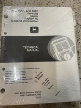 John Deere 485E 486E 488E Chariots Élévateurs Technique Service Manuel OEM - $189.69