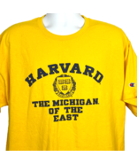 Harvard The Michigan of the East Champion T-Shirt size XL Mens 47x30 Uni... - $38.54