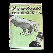 ca 1910 Arsene Lupin Contre Herlock Sholmes Magazine Illustrated by Léo Fontan - £25.98 GBP