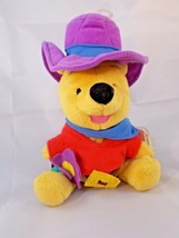 Mattel Star Bean Winnie the Pooh Ride &#39;em Cowboy Bean Plush 8&quot; Stuffed Animal - £7.05 GBP