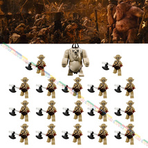 18PCS Lord Of The Rings The Hobbit Goblin King Soldier Minifigure DIY Br... - £26.14 GBP