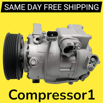 AC Compressor Sedan Thru 10/14/11 Fits 09-12 GENESIS 55371 image 11