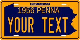 Pennsylvania 1956 Personalized Custom Tag Vehicle Car Moped Bike Bicycle Moto... - $16.75