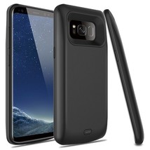 5000mAh Rechargeable Battery Power Case for Samsung S8 BLACK - £14.67 GBP