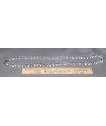 ELEGANT 18 INCH STRAND 7mm GENUINE ROCK CRYSTAL BEADS NECKLACE- FREE US ... - $626.18 MXN