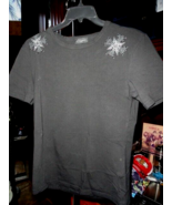 Richmond  Black Cotton Cross T-Shirt ~ Size Medium - $4,276.54 MXN