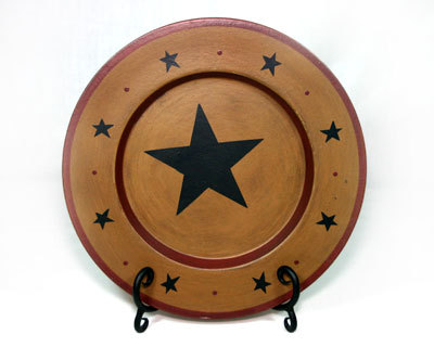 Federal Star Decorative Plate for Country or Primitive Decor - $15.99