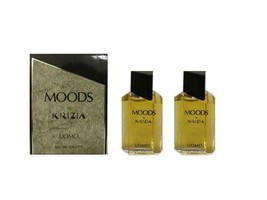 MOODS 2 x 6 ml EDT Travel Miniature for Men (Brand New In Box) By Krizia - £19.73 GBP