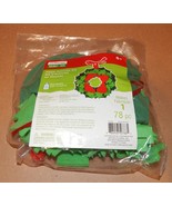 Christmas Craft Foam Shapes Creatology Activity Kit Makes 1 Wreath 78pc 92X - £5.89 GBP