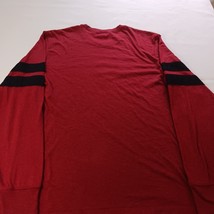 '47 Alabama Football Men Red & Black Cotton Blend Long Sleeve Graphic T-Shirt  L image 9