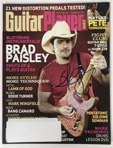 Brad Paisley Signed Autographed Complete &quot;Guitar Player&quot; Magazine - $129.99