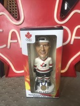 2002 Olimpiadas Hockey Equipo Canadá Bobblehead Con / Caja Bobble Rob Blake - £13.17 GBP