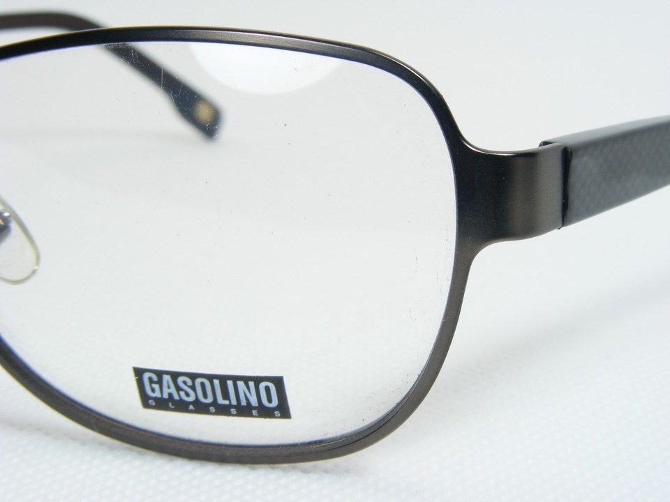 GASOLINO glasses GAS9851 Col. 2 Antique Pewter Glasses Frame 55-15-135mm-
sho... Item image 6