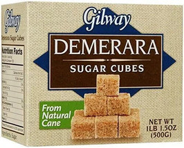 Gilway Demerara Sugar Cubes Natural Cane , 1 Lb 1.5 Oz - £7.63 GBP