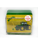 John Deere 4-piece Tin Coaster Set - $10.96 CAD